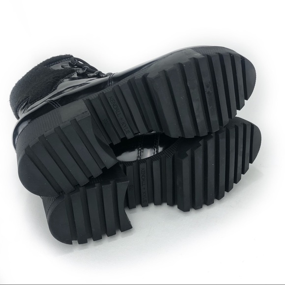 KENDALL + KYLIE Black Paxton Lace Up Combat Boots! - Picture 5 of 6